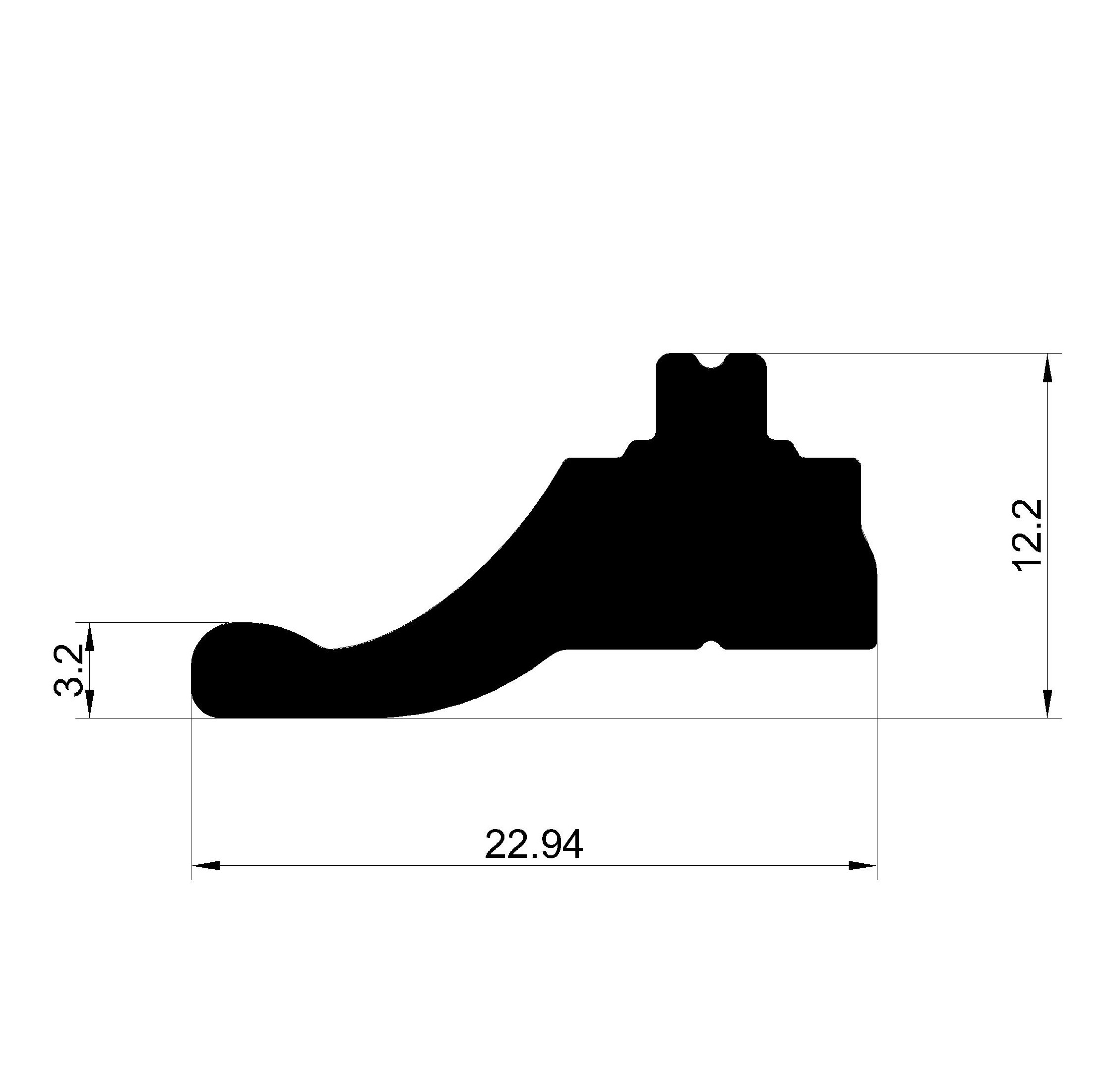 11 mm glass holder